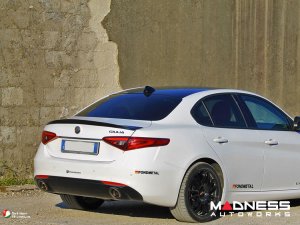 Alfa Romeo Giulia Trunk Spoiler - Fiberglass - Stile Italia Alfa Romeo Giulia Trunk Spoiler - Fiberglass - Stile Italia